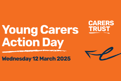 Young Carers Action Day. Wednesday 12th March 2025. Carers Trust